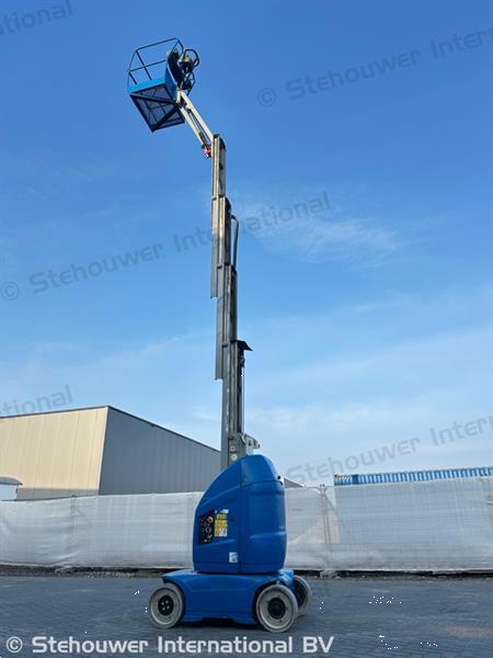 Grote foto jlg toucan 10e masthoogwerker verticale mast hoogwerker doe het zelf en verbouw hoogwerkers