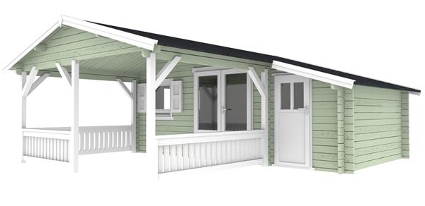 Grote foto nieuw blokhut 50mm 4 3 3z tuin en terras tuinhuisjes en blokhutten