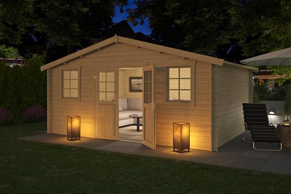 Grote foto blokhut udo 480x300 onbehandeld vuren tuin en terras tuinhuisjes en blokhutten