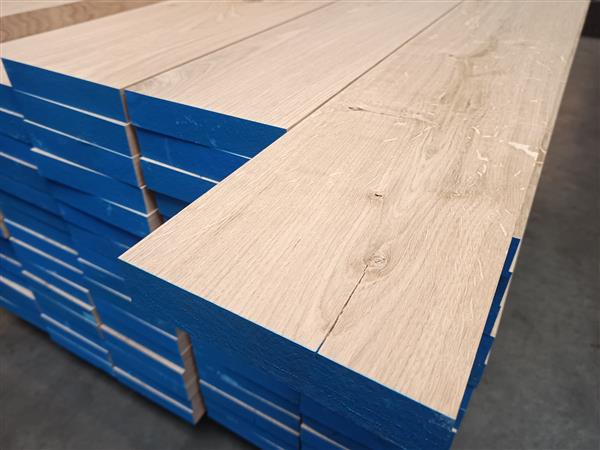 Grote foto 40x200mm 225cm eiken doe het zelf en verbouw hout en planken