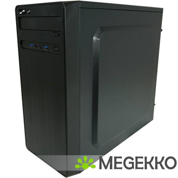 Grote foto lc power lc 2017mb on computerbehuizing micro tower zwart computers en software behuizingen en kasten