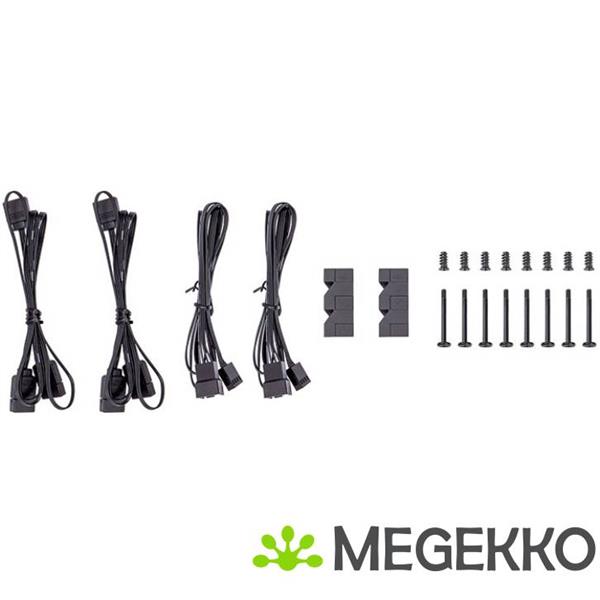 Grote foto thermaltake ct140 reverse argb computer behuizing ventilator 14 cm zwart 2 stuk s computers en software overige computers en software