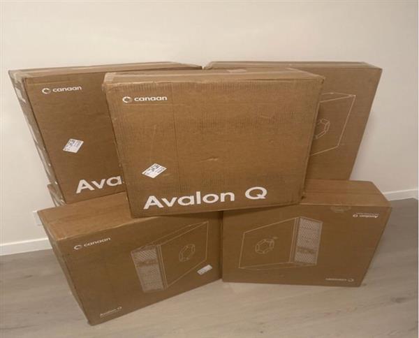 Grote foto canaan avalon q 90th bitcoin miner 1674w computers en software overige merken