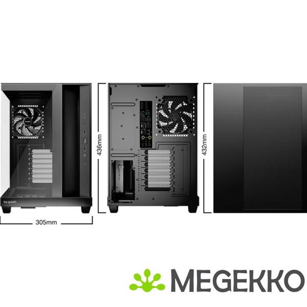 Grote foto be quiet light base 500 black computers en software behuizingen en kasten