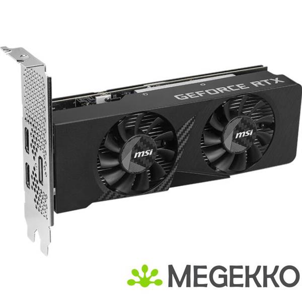 Grote foto msi geforce rtx 3050 lp e 6g oc videokaart nvidia 6 gb gddr6 computers en software videokaarten