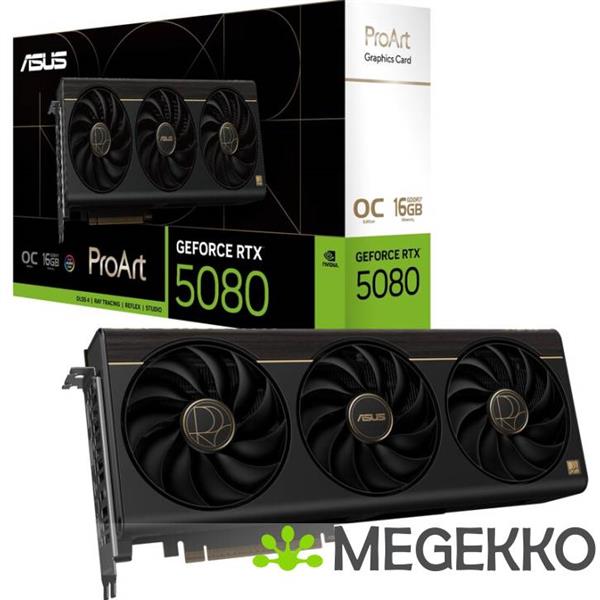 Grote foto asus geforce rtx 5080 proart rtx5080 o16g computers en software videokaarten