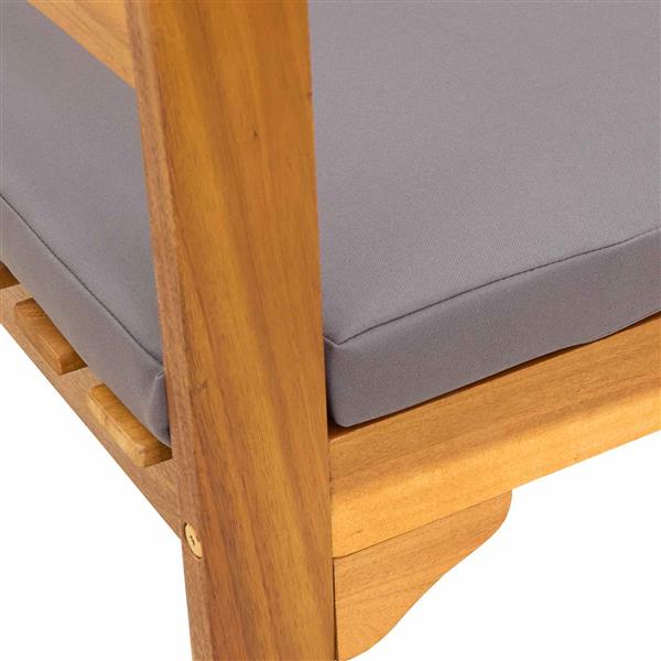 Grote foto vidaxl rozenbank natuurlijk 157 x 46 x 82 5 cm massief acaciahout tuin en terras tuinmeubelen