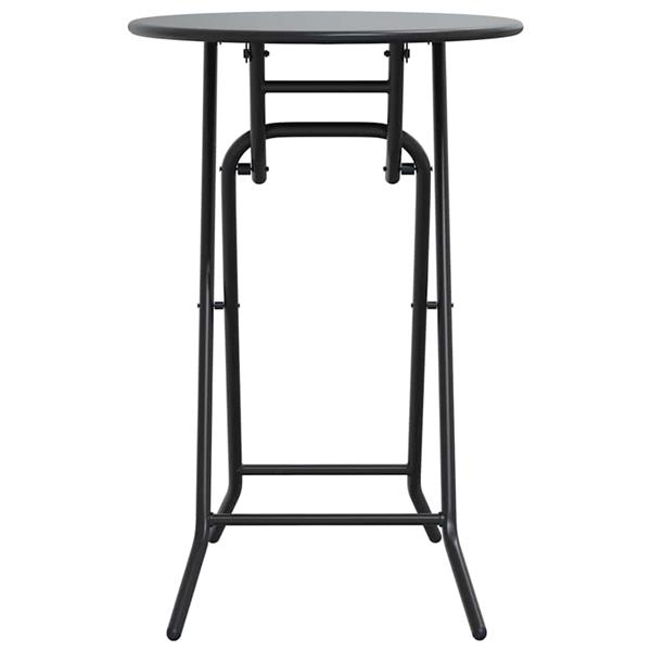 Grote foto vidaxl tuinstafel antraciet 50 x 50 x 72 cm metaal tuin en terras tuinmeubelen