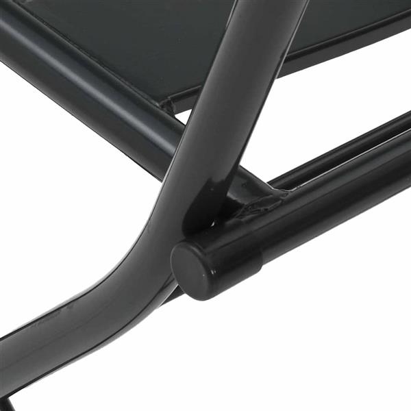 Grote foto vidaxl tuin bistro set 3 pcs antraciet staal tuin en terras tuinmeubelen