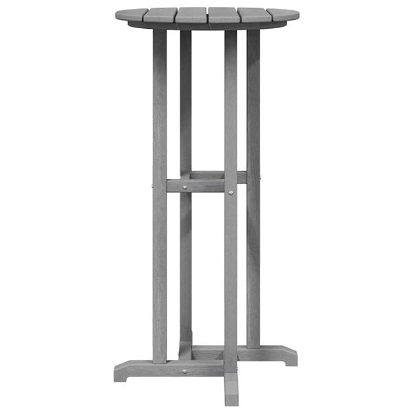 Grote foto vidaxl bartafel lichtgrijs 55 x 55 x 107 cm polyetheen tuin en terras tuinmeubelen