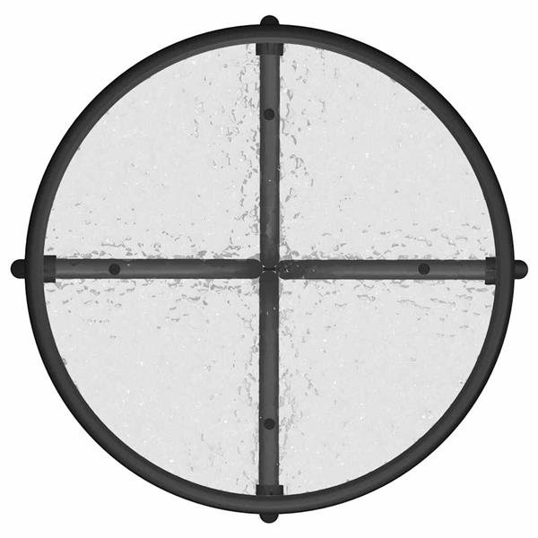 Grote foto vidaxl tuin bistro set 3 pcs zwart staal tuin en terras tuinmeubelen