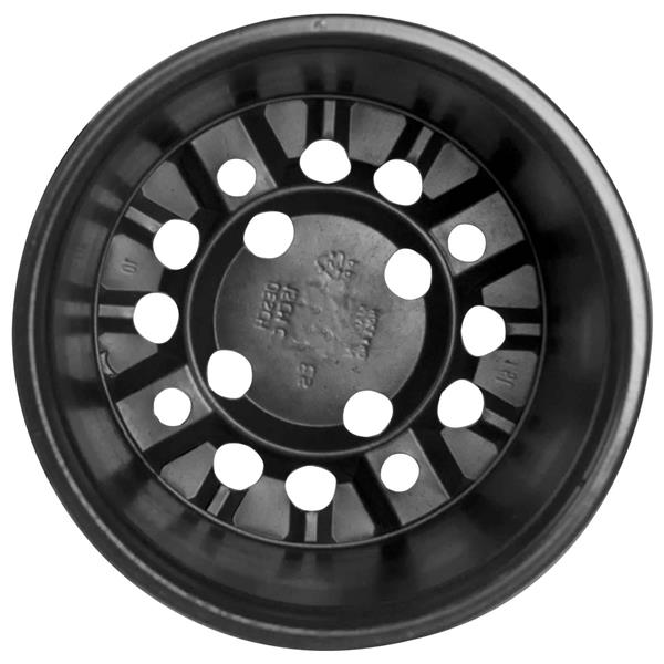 Grote foto vidaxl bloempot 100 pcs zwart 15 x 13 cm kunststof tuin en terras overige tuin en terras