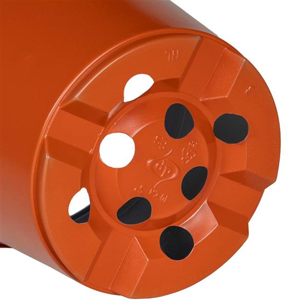 Grote foto vidaxl bloempot 100 pcs terracotta 15 x 12.5 cm kunststof tuin en terras overige tuin en terras