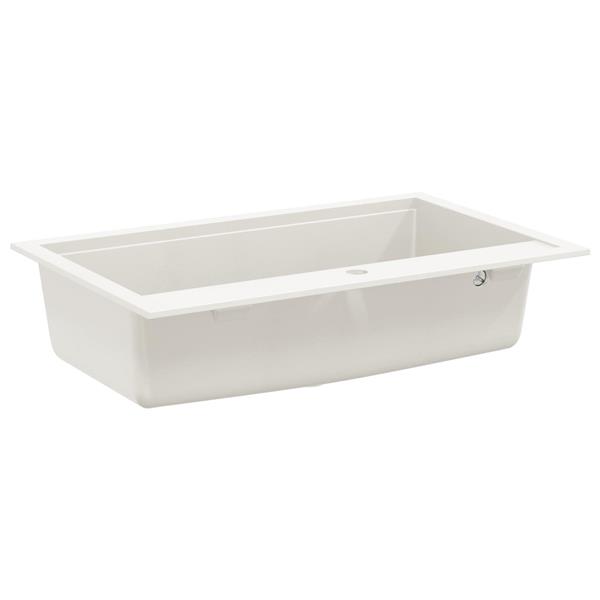 Grote foto vidaxl wasbak wit 795 x 505 mm graniet huis en inrichting keukens