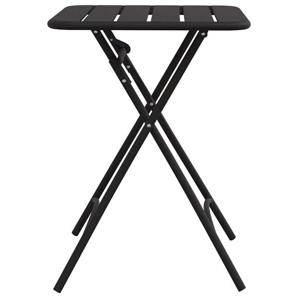 Grote foto vidaxl bistrotafel antraciet 55 x 55 x 72 5 cm poedercoating staal tuin en terras tuinmeubelen