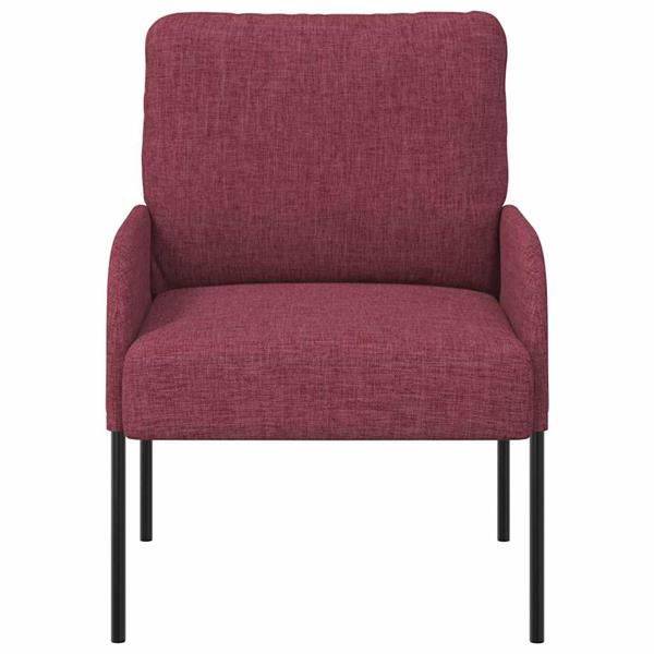 Grote foto vidaxl banken met kussen 55cm wijnrood multiplex huis en inrichting bankstellen