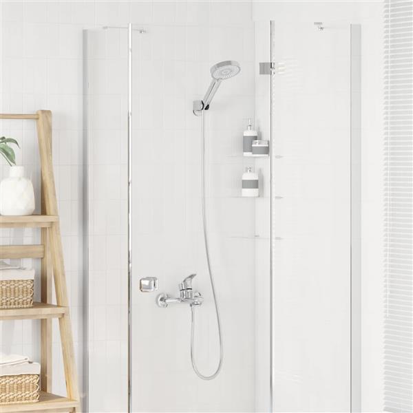 Grote foto vidaxl doucheset chroom g 1 2 inch doe het zelf en verbouw sanitair