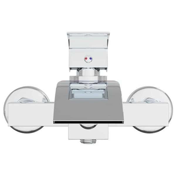 Grote foto vidaxl douchemengkraan chroom g 1 2 inch doe het zelf en verbouw sanitair