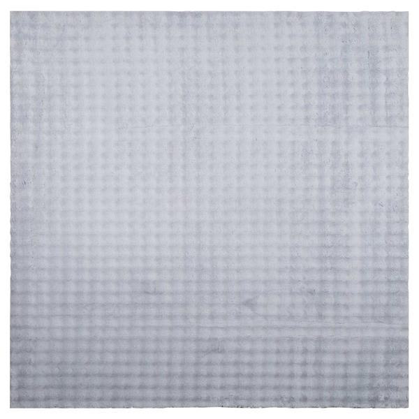 Grote foto vidaxl vloerkleden vierkant huarte grijs 200 x 200 cm polyester huis en inrichting vloerbedekking en kleden