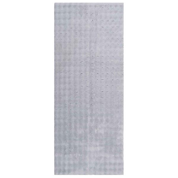 Grote foto vidaxl vloerkleden rechthoekig huarte grijs 150 x 80 cm polyester huis en inrichting vloerbedekking en kleden