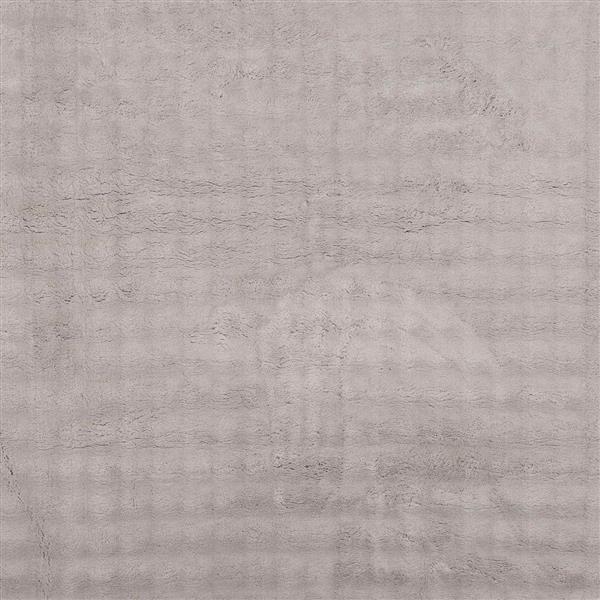 Grote foto vidaxl vloerkleden vierkant huarte zand 120 x 120 cm polyester huis en inrichting vloerbedekking en kleden