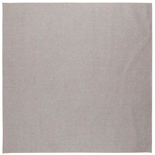 Grote foto vidaxl vloerkleden huarte cr me en taupe 240 x 240 cm polyester huis en inrichting vloerbedekking en kleden