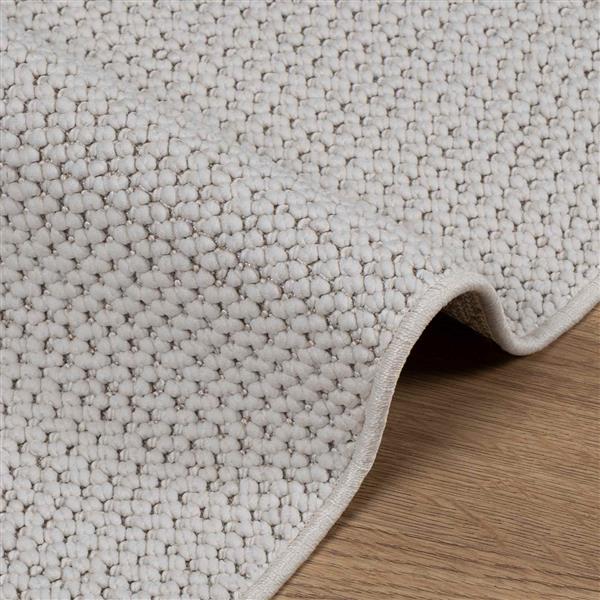 Grote foto vidaxl vloerkleden rechthoekig huarte cr me 150 x 80 cm polyester huis en inrichting vloerbedekking en kleden