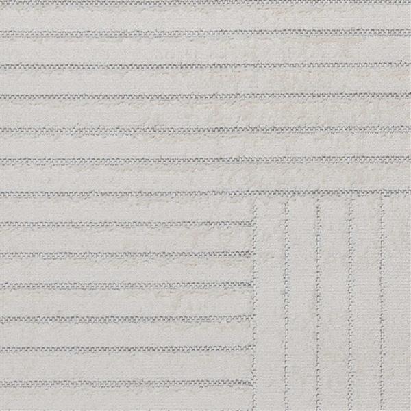 Grote foto vidaxl vloerkleden rechthoekig huarte cr me 200 x 140 cm polyester huis en inrichting vloerbedekking en kleden