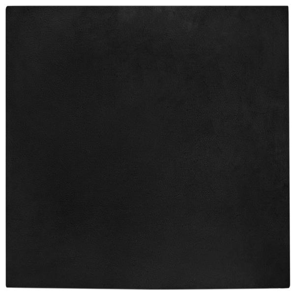 Grote foto vidaxl nep konijnenbont tapijt olite zwart 200 x 200 cm polyester huis en inrichting vloerbedekking en kleden