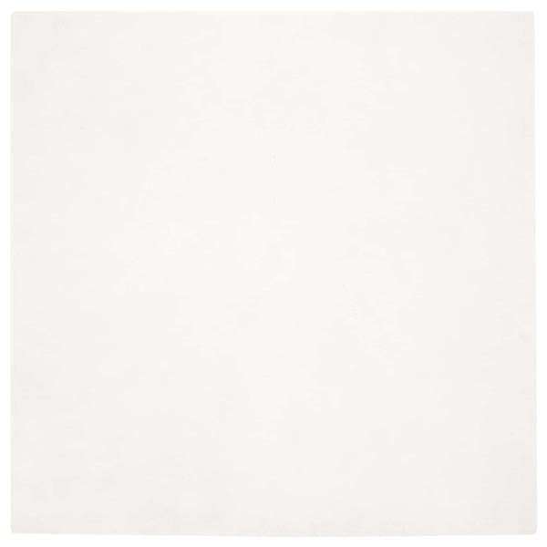 Grote foto vidaxl nep konijnenbont tapijt olite cr me 200 x 200 cm polyester huis en inrichting vloerbedekking en kleden