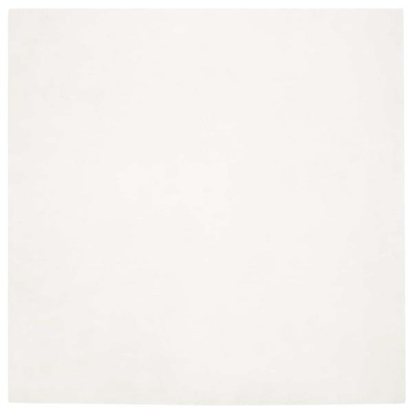 Grote foto vidaxl nep konijnenbont tapijt olite cr me 120 x 120 cm polyester huis en inrichting vloerbedekking en kleden