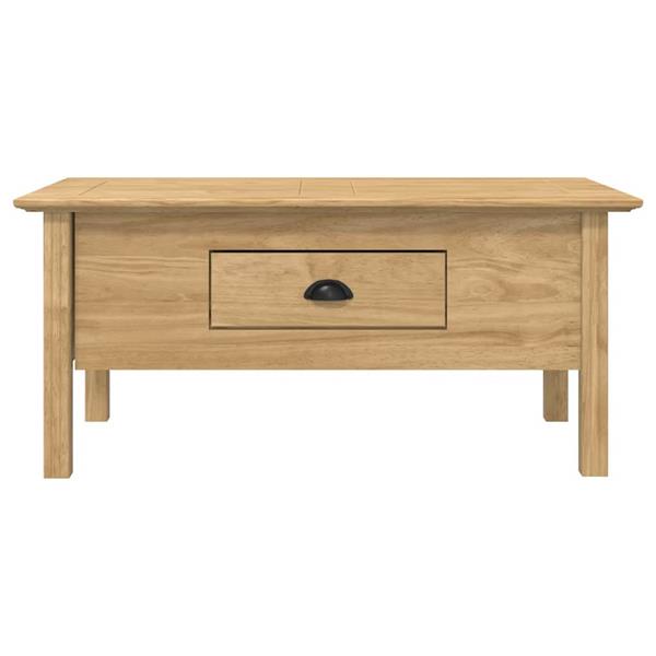 Grote foto vidaxl salontafel bodo honingbruin 100 x 55 x 45 8 cm bewerkt hout huis en inrichting eettafels