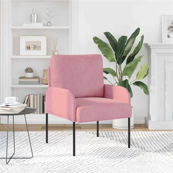 Grote foto vidaxl banken met kussen 55cm roze multiplex huis en inrichting bankstellen