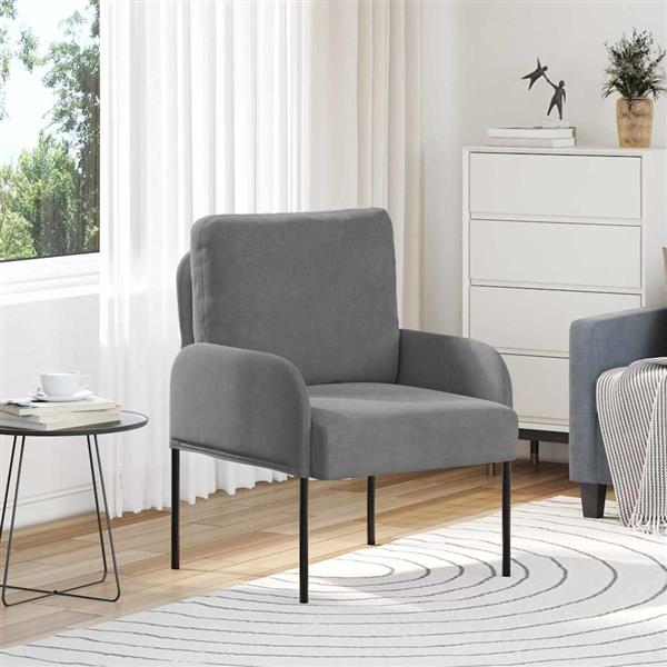 Grote foto vidaxl banken met kussen 55cm donkergrijs multiplex huis en inrichting bankstellen