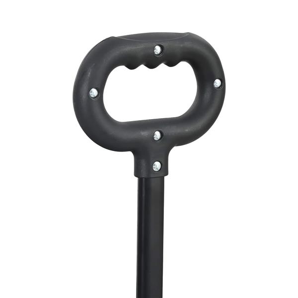 Grote foto vidaxl vouwbare handtrolley rood 105 x 56.5 x 116 cm oxford stof doe het zelf en verbouw gereedschappen en machines