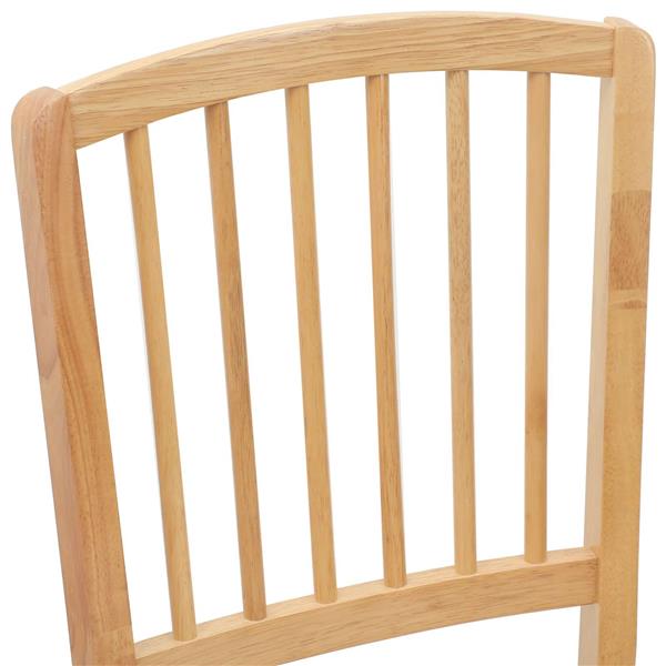 Grote foto vidaxl eettafelstoelen 2 pcs naturel 50 x 52 5 x 91 cm huis en inrichting stoelen