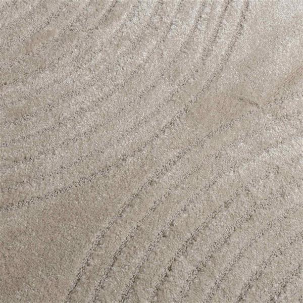 Grote foto vidaxl vloerkleden rechthoekig huarte beige 230 x 160 cm polyester huis en inrichting vloerbedekking en kleden