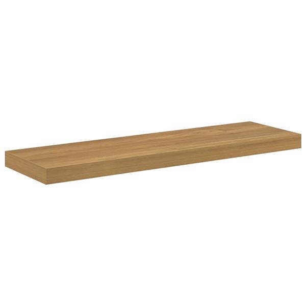 Grote foto vidaxl wandplank wandgemonteerd bruin 90 x 23 5 x 4 cm bewerkt hout huis en inrichting woningdecoratie