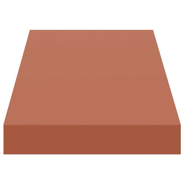 Grote foto vidaxl wandplank wandgemonteerd 2 pcs rood 60 x 23 x 4 cm bewerkt hout huis en inrichting woningdecoratie