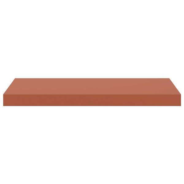 Grote foto vidaxl wandplank wandgemonteerd rood 60 x 23 x 4 cm bewerkt hout huis en inrichting woningdecoratie