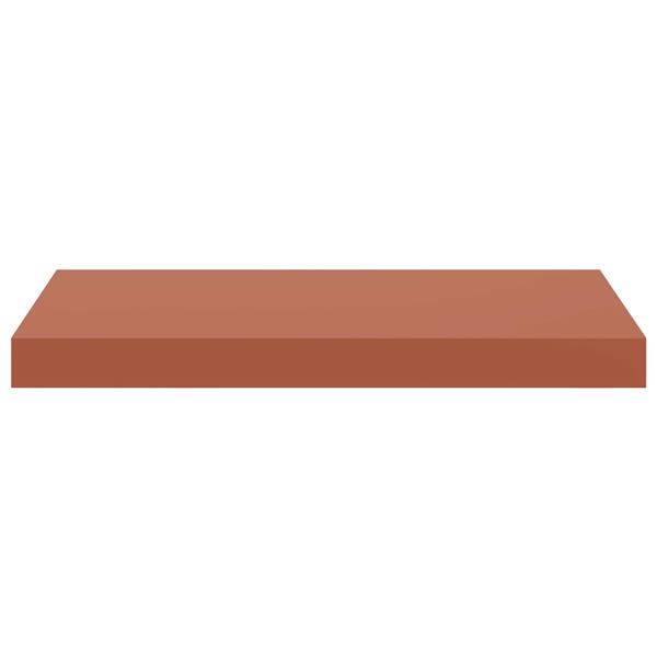 Grote foto vidaxl wandplank wandgemonteerd 2 pcs rood 50 x 23 x 4 cm bewerkt hout huis en inrichting woningdecoratie