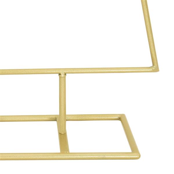 Grote foto vidaxl metalen kerstboom met standaard goud 125 cm poedergecoat staal diversen overige diversen