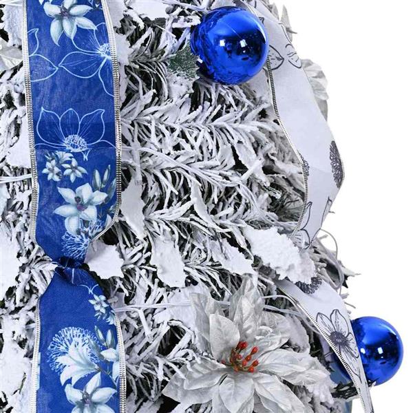 Grote foto vidaxl kunstkerstboom met 150 led met standaard wit 180 cm pvc diversen overige diversen