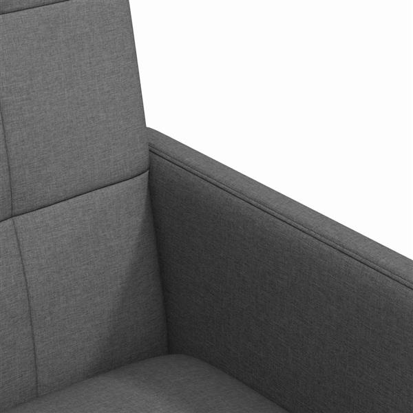 Grote foto vidaxl dining stoelen met wielen 2 pcs donkergrijs 58 x 65 x 94 cm huis en inrichting stoelen