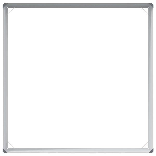 Grote foto vidaxl verhoogde plantenbak 98 x 100 x 36 cm gegalvaniseerd staal tuin en terras overige tuin en terras