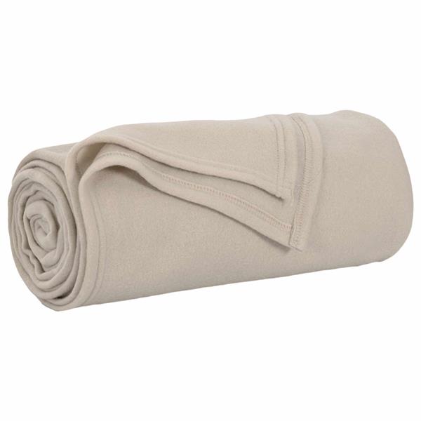 Grote foto vidaxl kleden 6 pcs beige 270 x 240 cm fleece huis en inrichting bedden