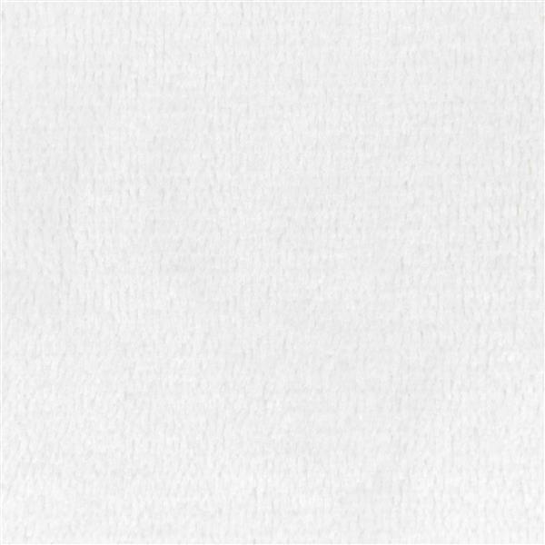 Grote foto vidaxl gooi deken wit 130 x 150 cm fleece huis en inrichting bedden