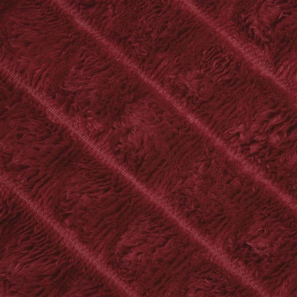 Grote foto vidaxl kleden 6 pcs bordeaux rood 270 x 240 cm fleece huis en inrichting bedden