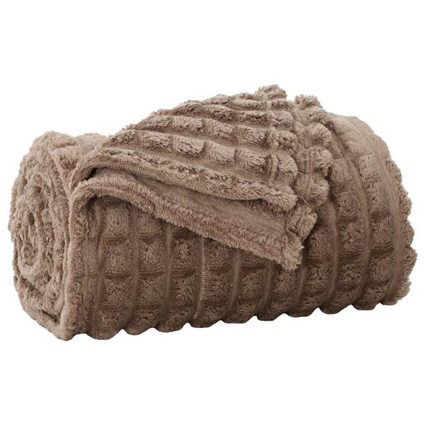 Grote foto vidaxl kleden 6 pcs kameel 150 x 130 cm fleece huis en inrichting bedden