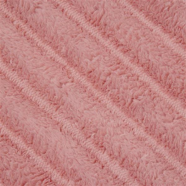 Grote foto vidaxl kleden 6 pcs roze 240 x 220 cm fleece huis en inrichting bedden